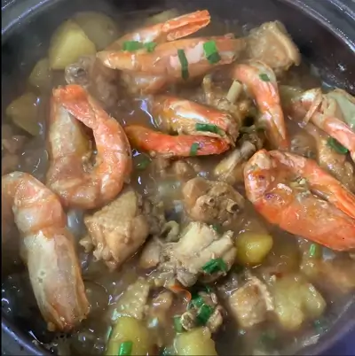 clay pot chicken wings with shrimp 8 clay pot chicken wings with shrimp 8