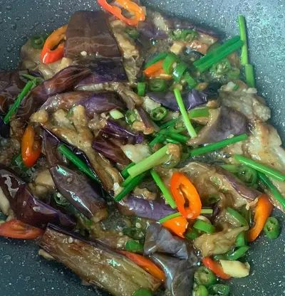 eggplant stir fry 3 eggplant stir fry 3