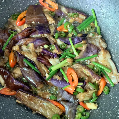 eggplant stir fry