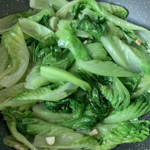 stir fry lettuce