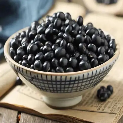 black soybeans