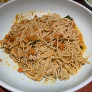 Crab Roe Noodles 【蟹黄面】 - WonderOfMeals